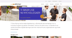 Desktop Screenshot of ditmer.dk